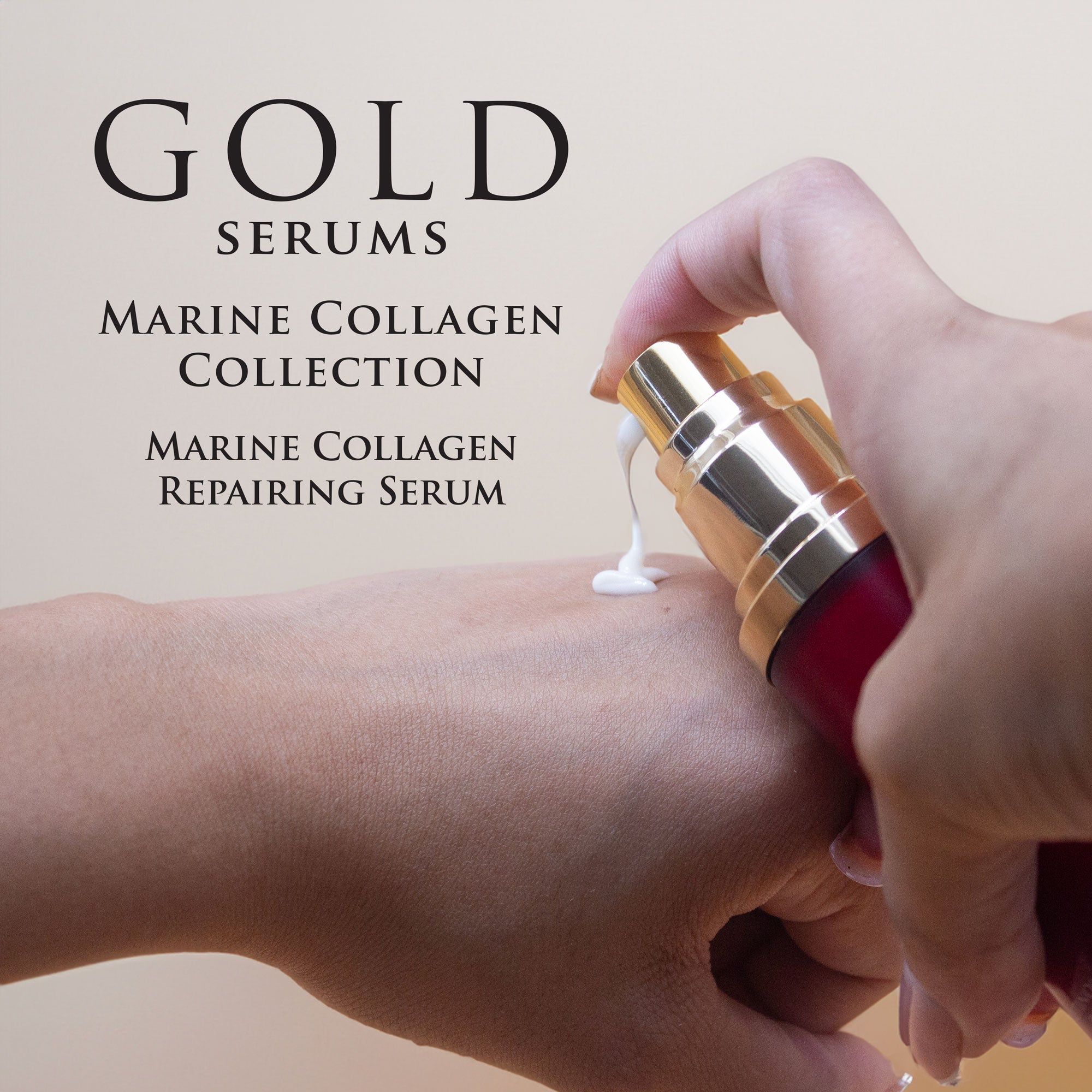 Gold Serums Marine Collagen Repairing Serum 30ml image 4