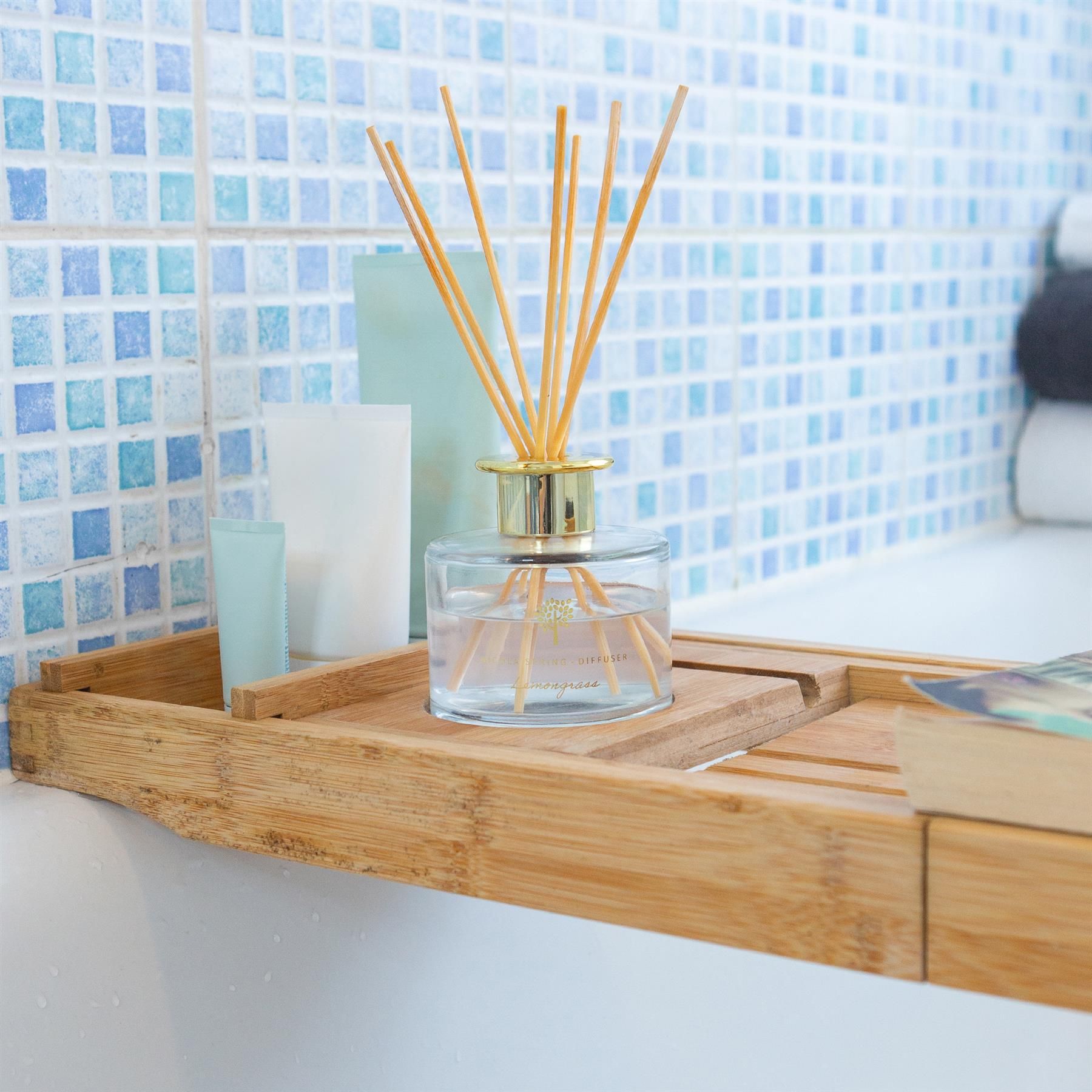 Nicola Spring 200ml Lemongrass Reed Diffuser - Fruity Summer Scent Jar image 6