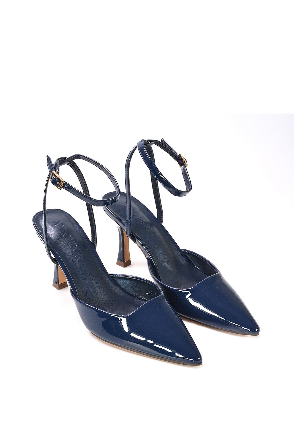 XY London 'Lacey May' Strappy Stiletto High Heel Pointed Toe Pumps Shoes image 4