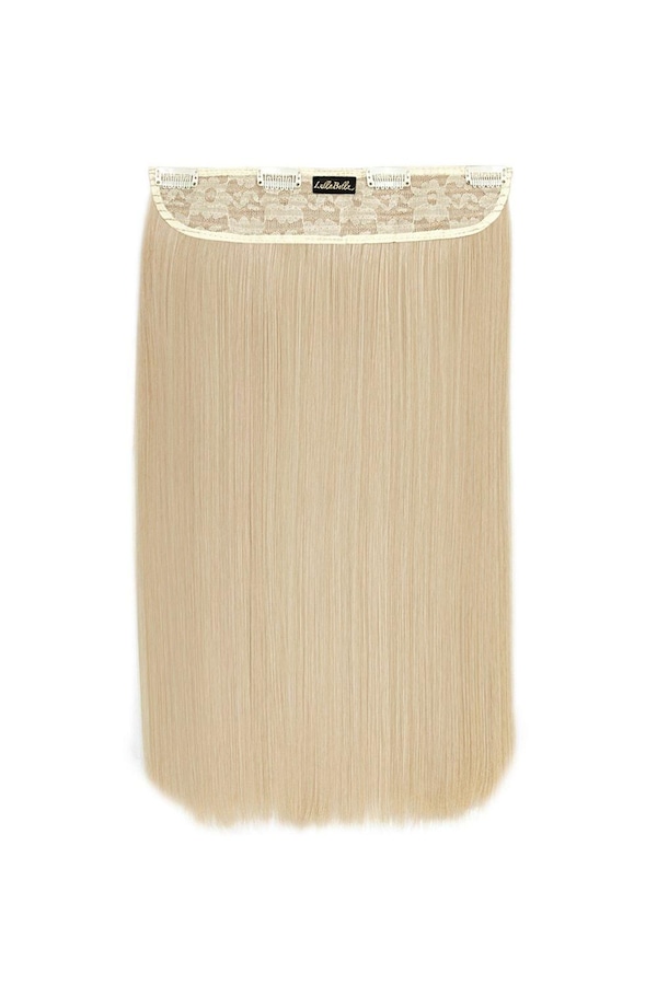 Lullabellz Thick 18 1 Piece Straight Clip In Hair Extensions California Blonde