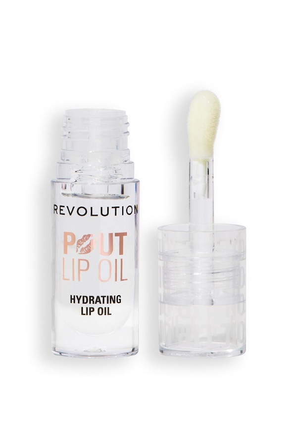 Revolution Pout Lip Oil Lychee Clear
