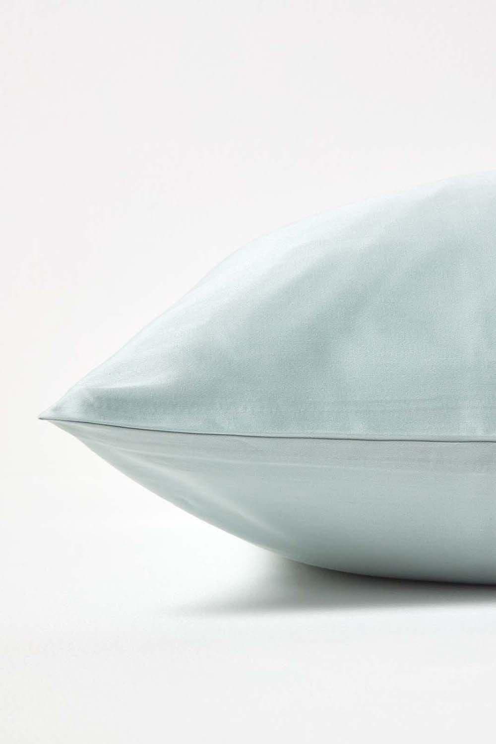 Homescapes Sateen Cotton Continental Pillowcase 400 TC, 40 x 40 cm image 2