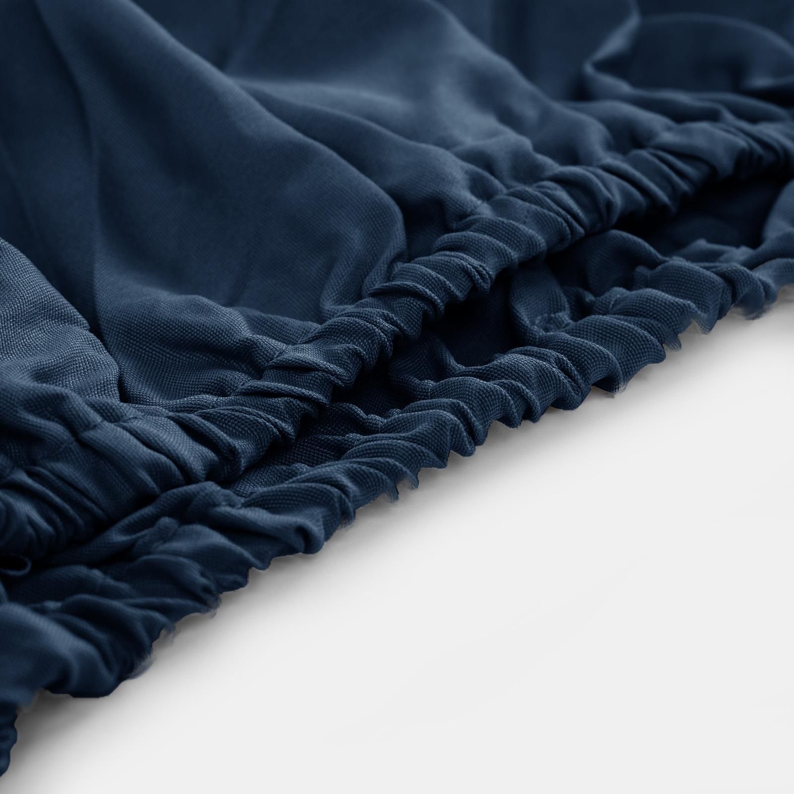 OHS Plain Bed Sheet Microfibre Deep Fitted Soft image 4