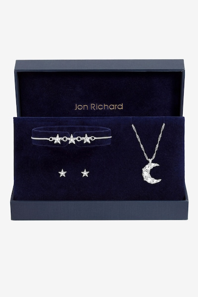 Jon Richard Silver Plated Celestial Trio Set - Gift Box