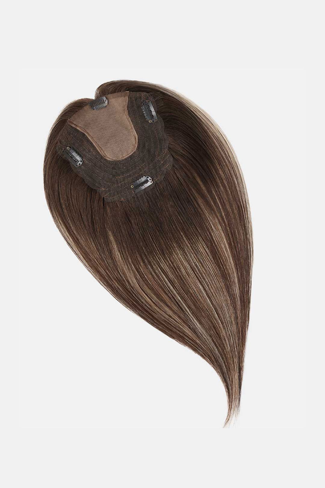 Beauty Works Beauty Works custom clip-in Fringe Topper 55g Walnut image 2