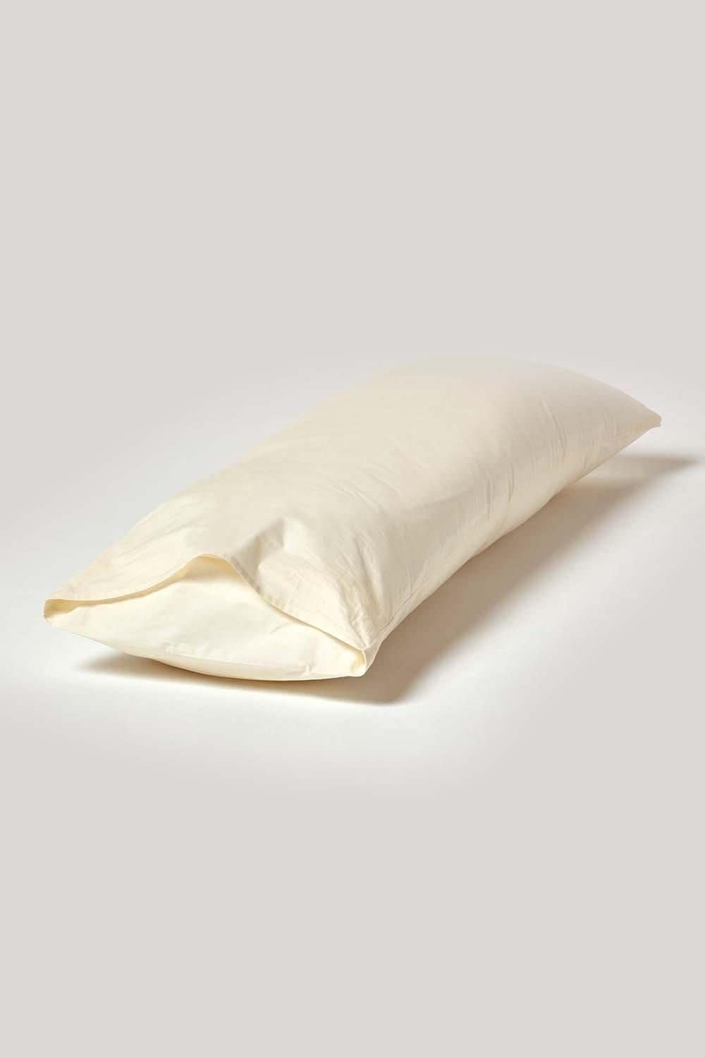 Homescapes Egyptian Cotton Housewife Body Pillowcase 200 TC image 3