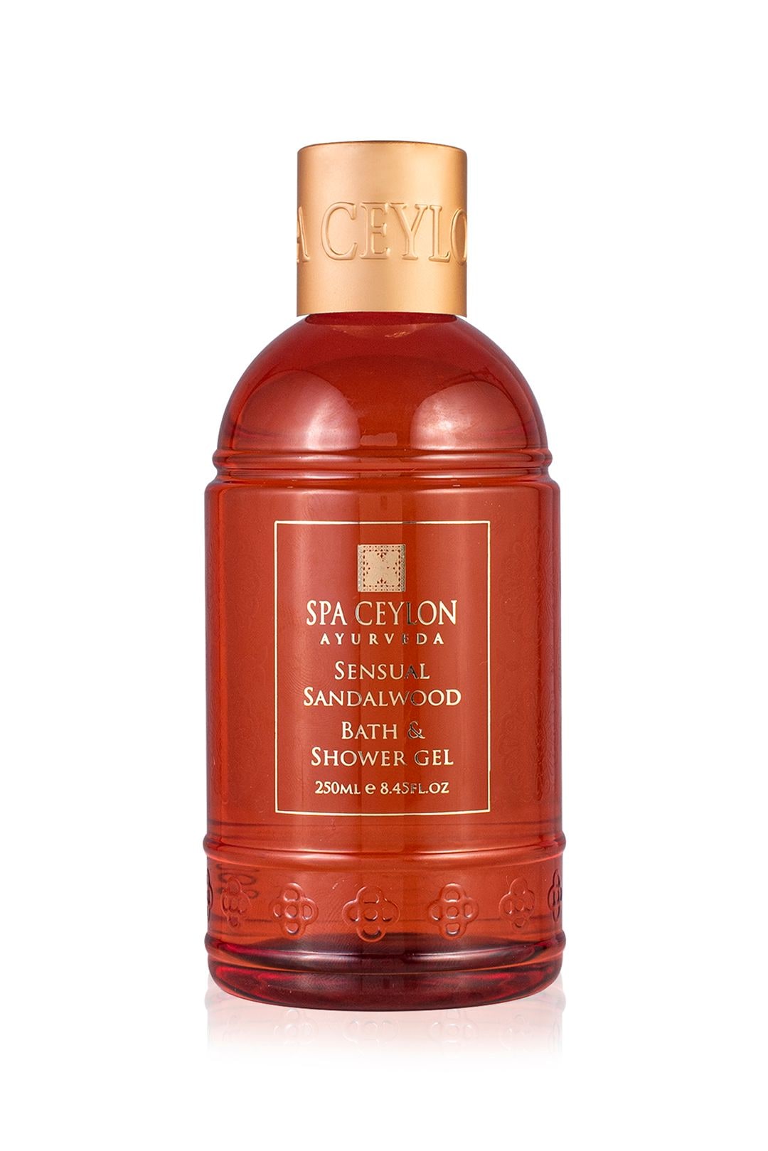 Spa Ceylon Sensual Sandalwood Bath & Shower Gel 250ml image 1