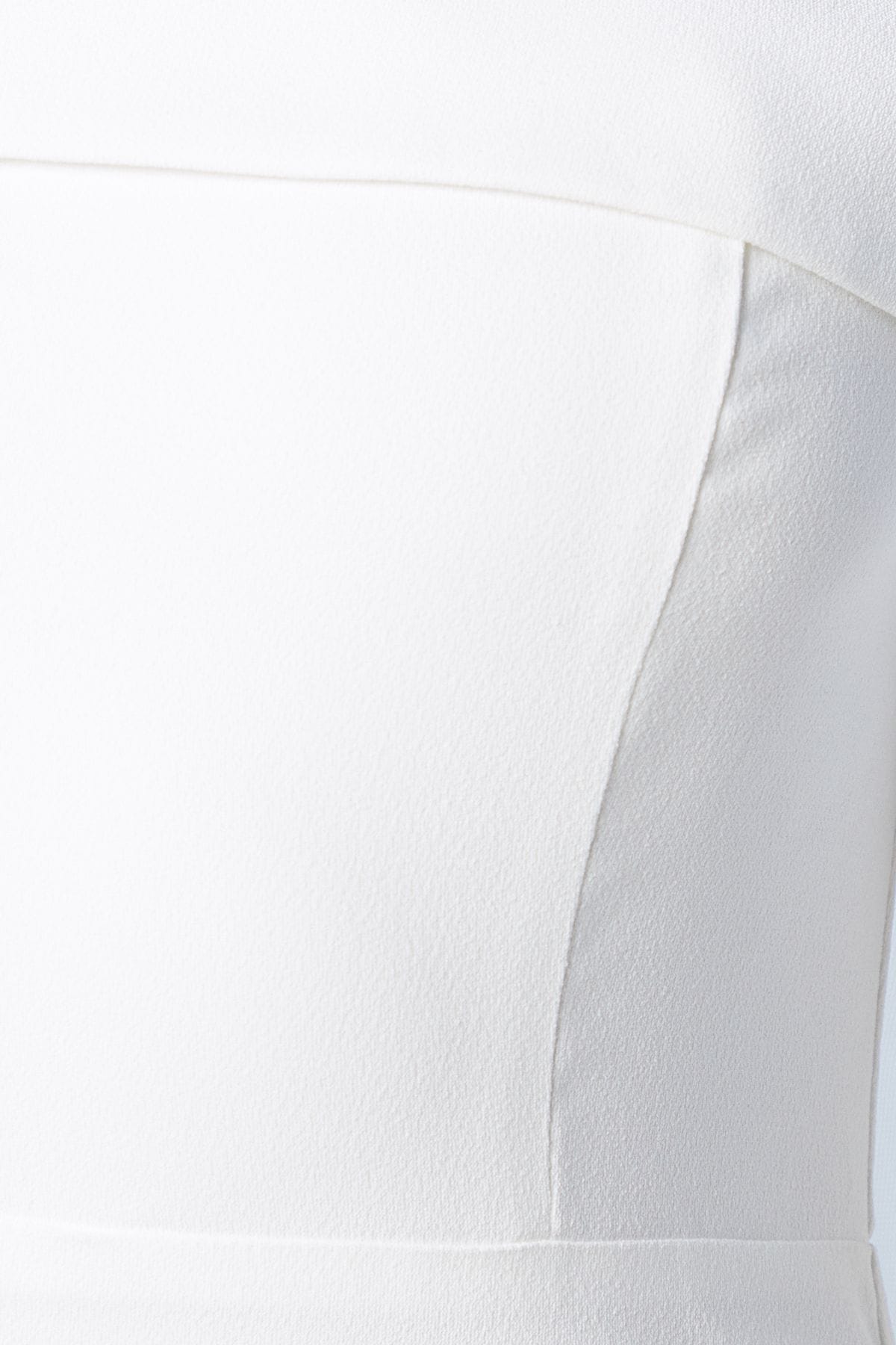 Coast Long Sleeve Bardot Crepe Maxi Wedding Dress Ivory image 5