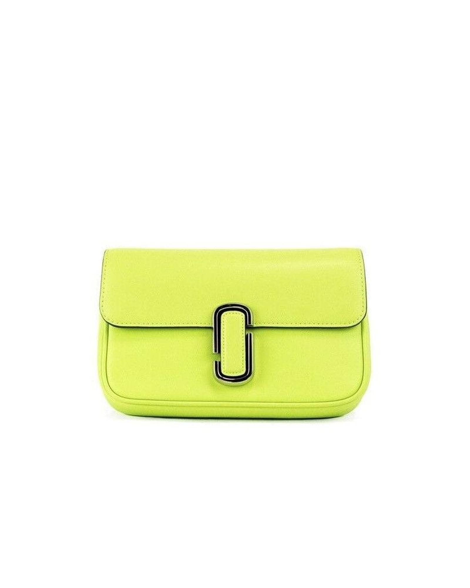 Marc Jacobs Softshot 21 Crossbody Bag Magnetic Closure Wo - Camel