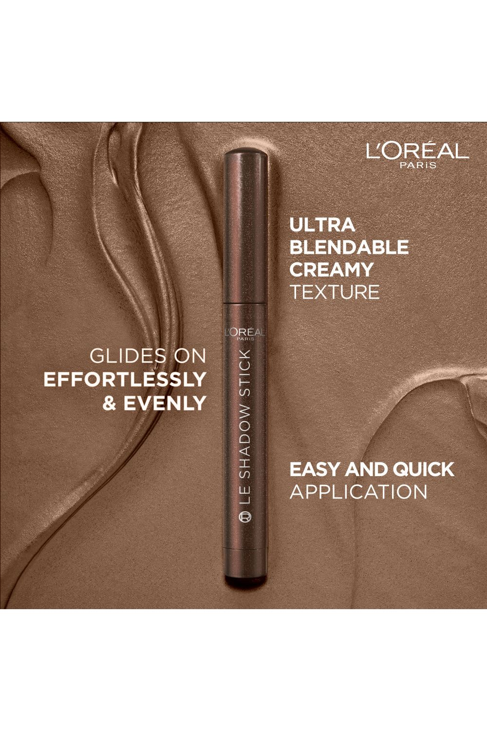 L'Oréal Paris Le Shadow Stick Eyeshadow 1.4g Brown Abyss image 3