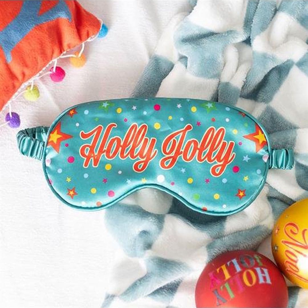 KDMD Holly Jolly Satin Sleep Mask image 1