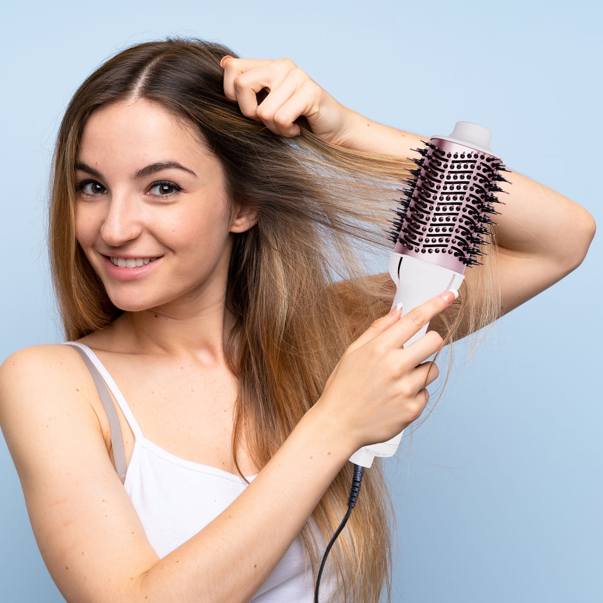 Alivio 4 in 1 Professional Hair Dryer Hair Styler Volumizer - White image 2