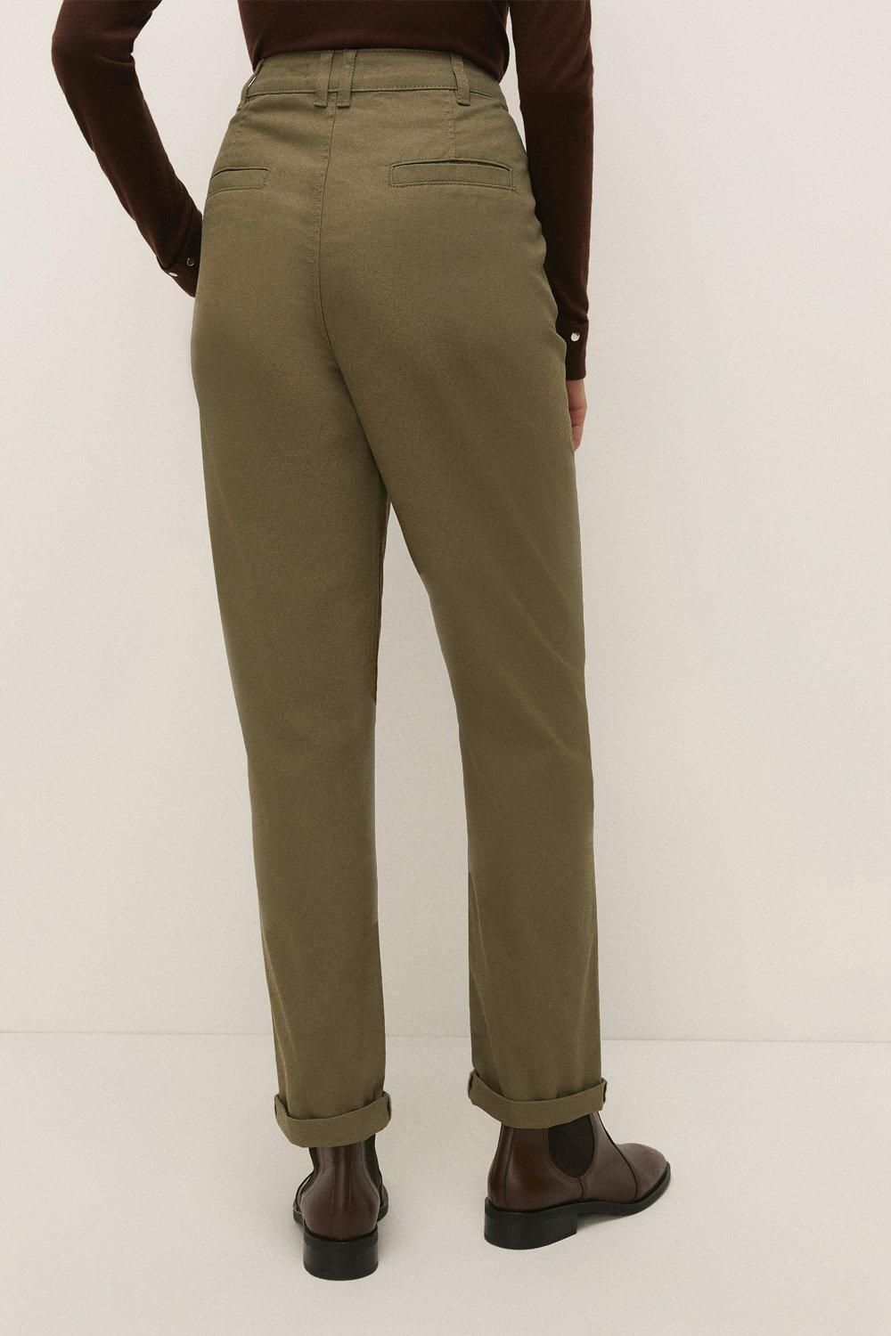 Oasis Classic Chino Trouser Khaki image 3