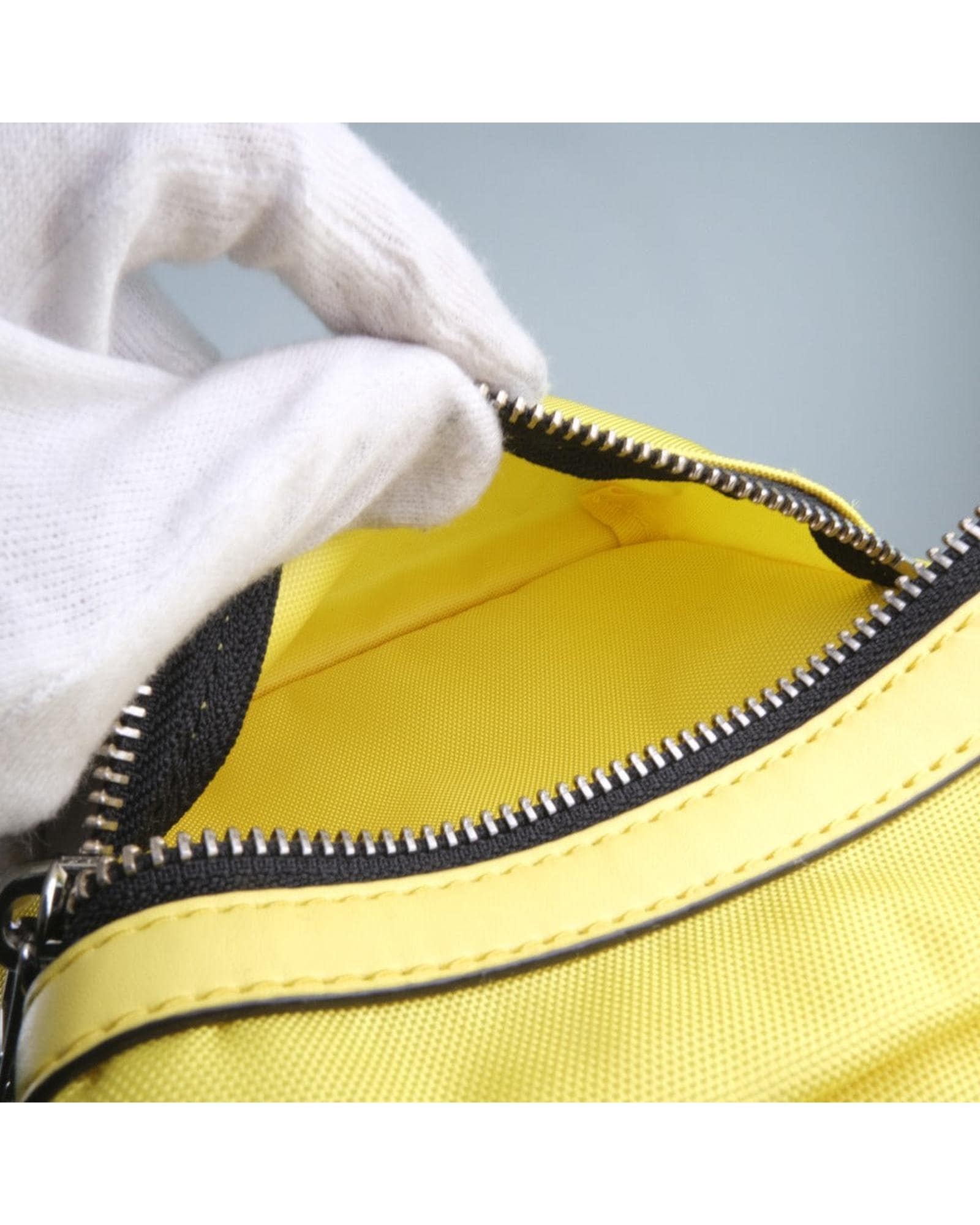 Marc Jacobs Preloved Mini Traveler Backpack Yellow Wo image 9