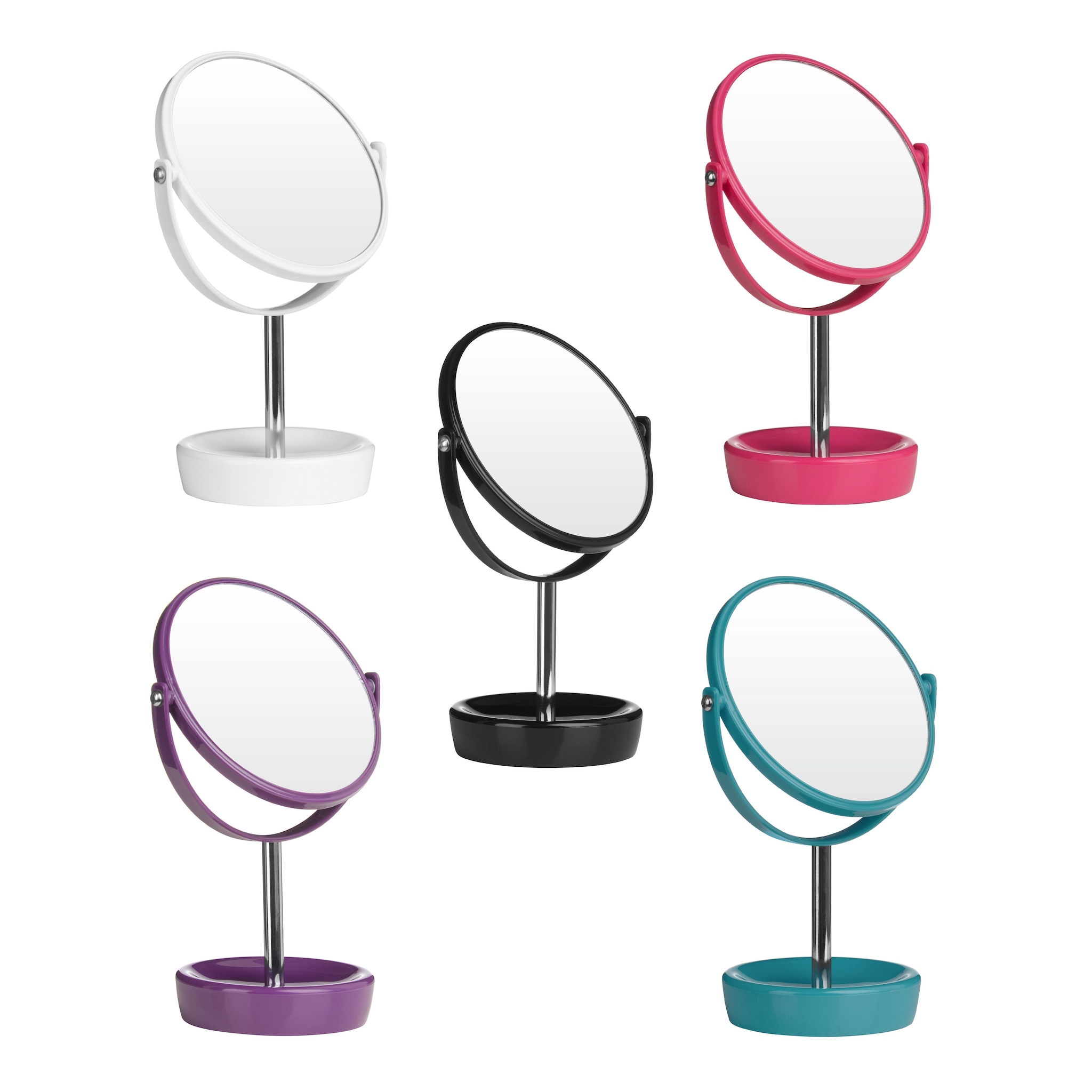 Orsina Plastic Swivel Table Mirror image 2