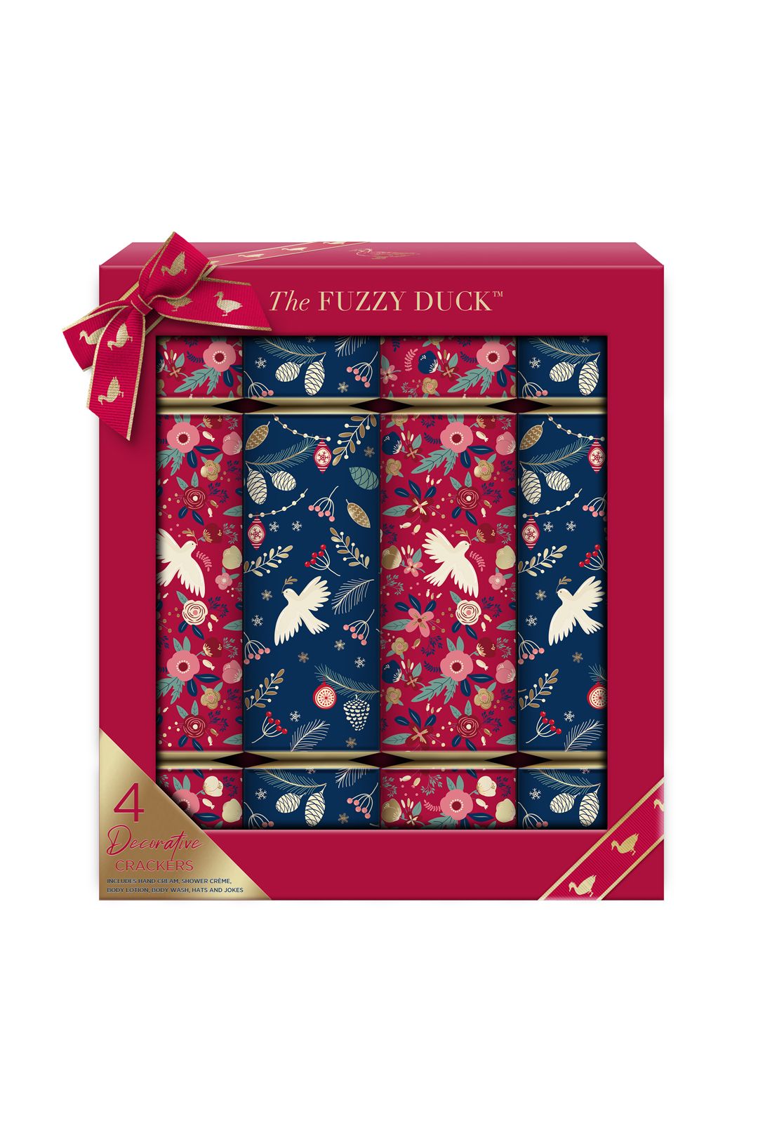 Baylis & Harding The Fuzzy Duck Winter Wonderland Decorative Crackers Gift Set Multi image 1