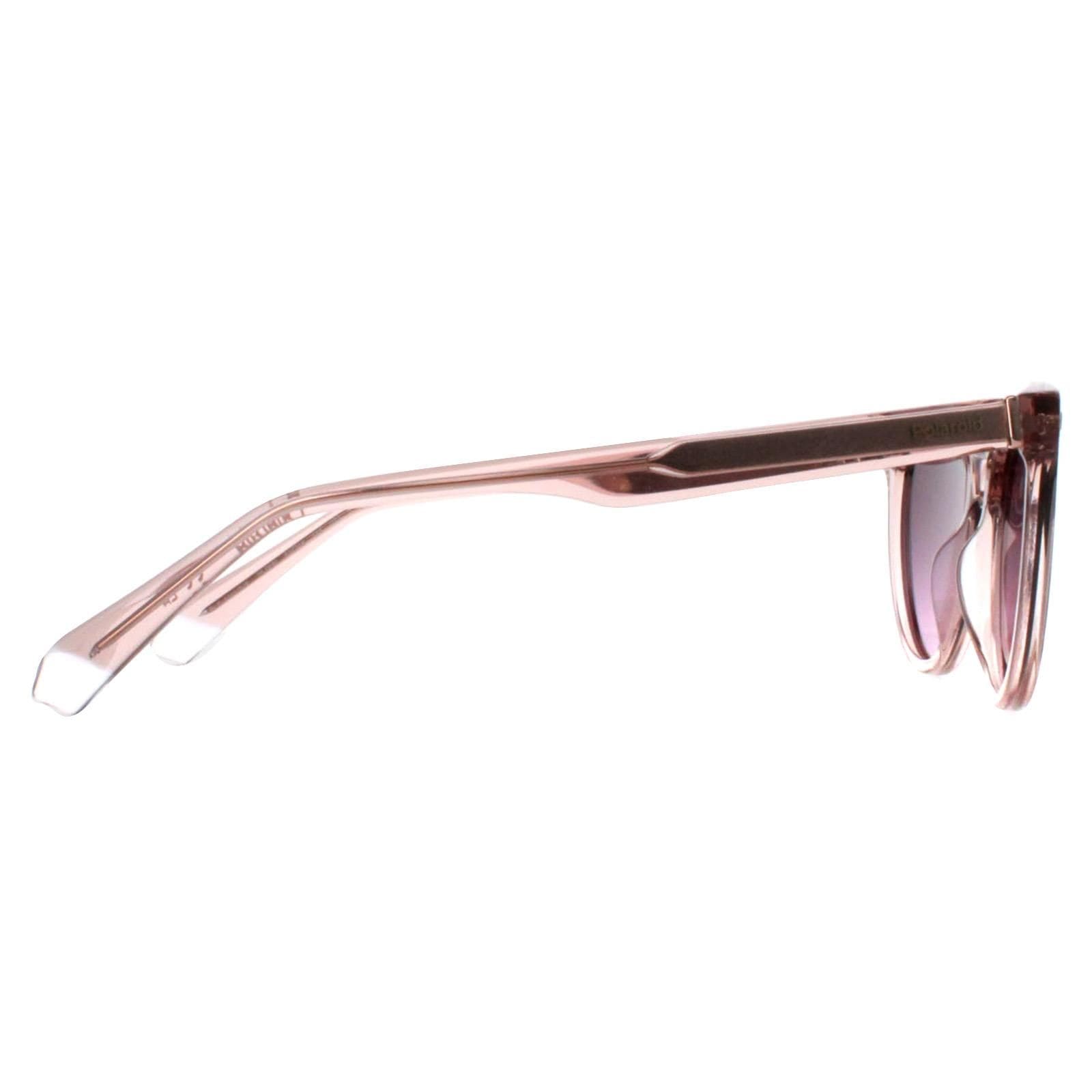 Polaroid Cat Eye Pink Violet Gradient Polarized PLD 4111/S/X image 4