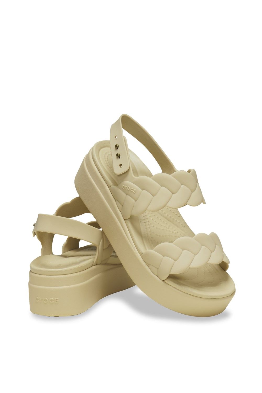 Crocs Brooklyn Woven Low Wedge image 3