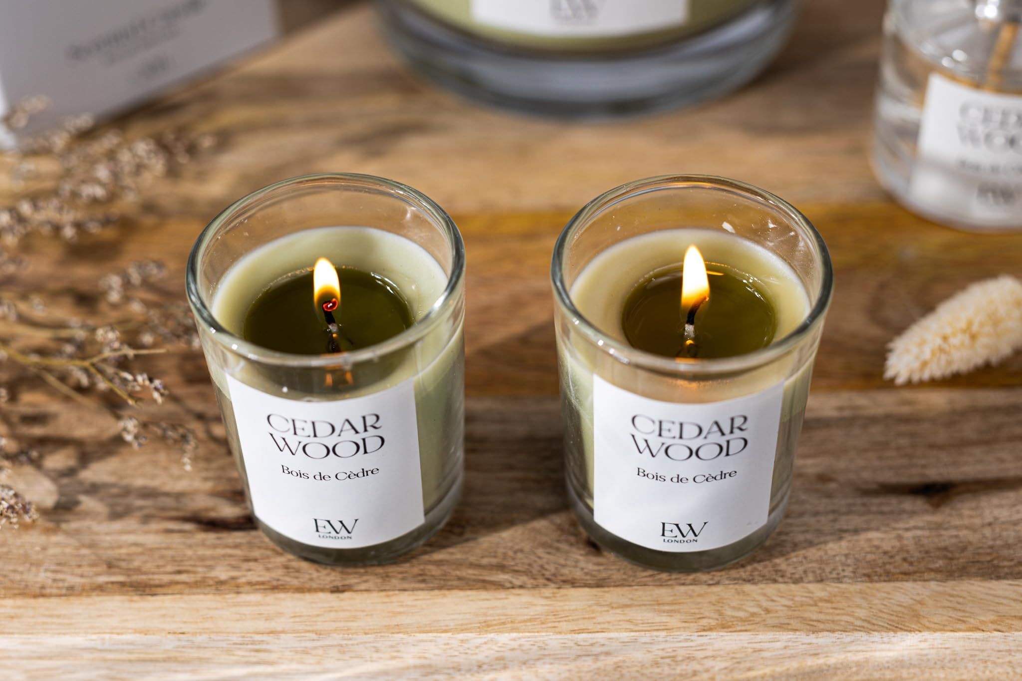 Marco Paul Large Cedarwood Scented Diffuser and Candle Gift Sets image 3