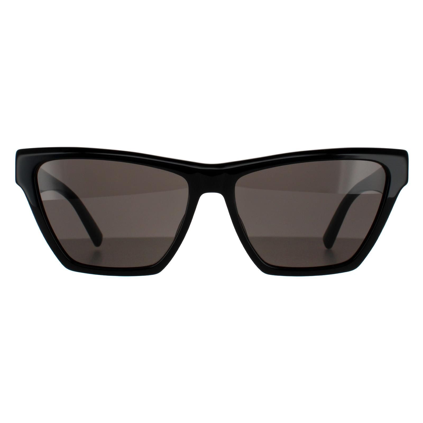 Saint Laurent Cat Eye Black Black Sunglasses