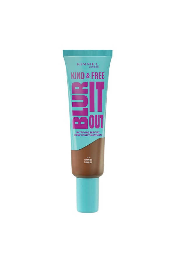 Rimmel London Kind & Free BLUR IT OUT Mattifying Skin Tint 30ml 610 Tiramisu