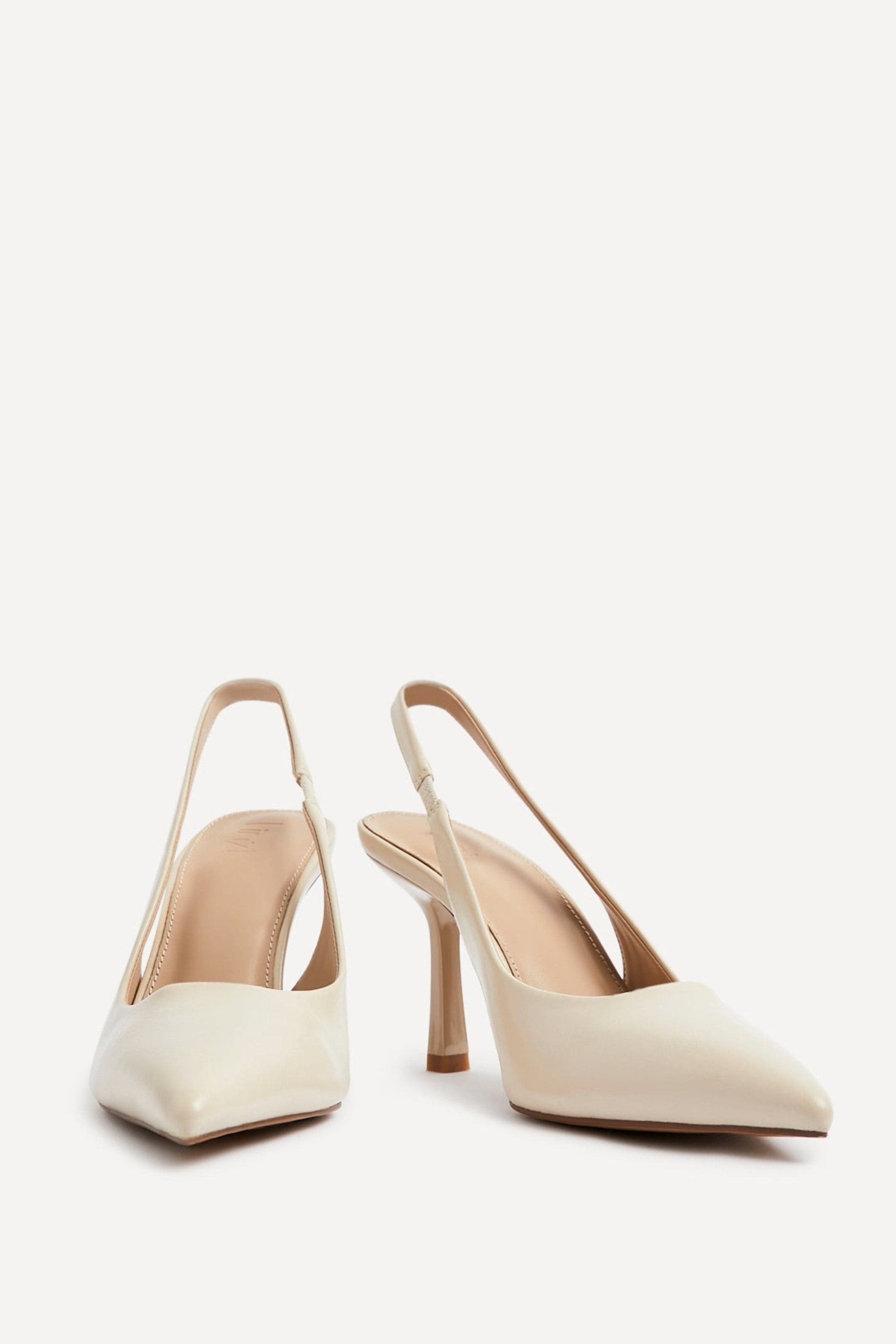 Linzi Dash Nude Faux Leather Court Heel image 3
