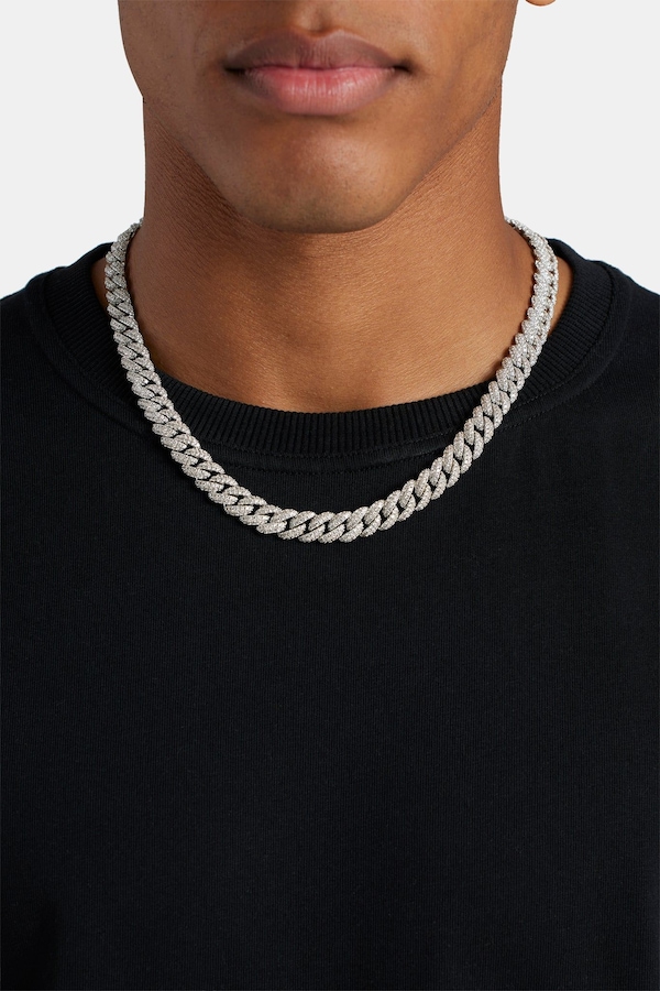 Cernucci 8mm Iced Cuban Link Chain