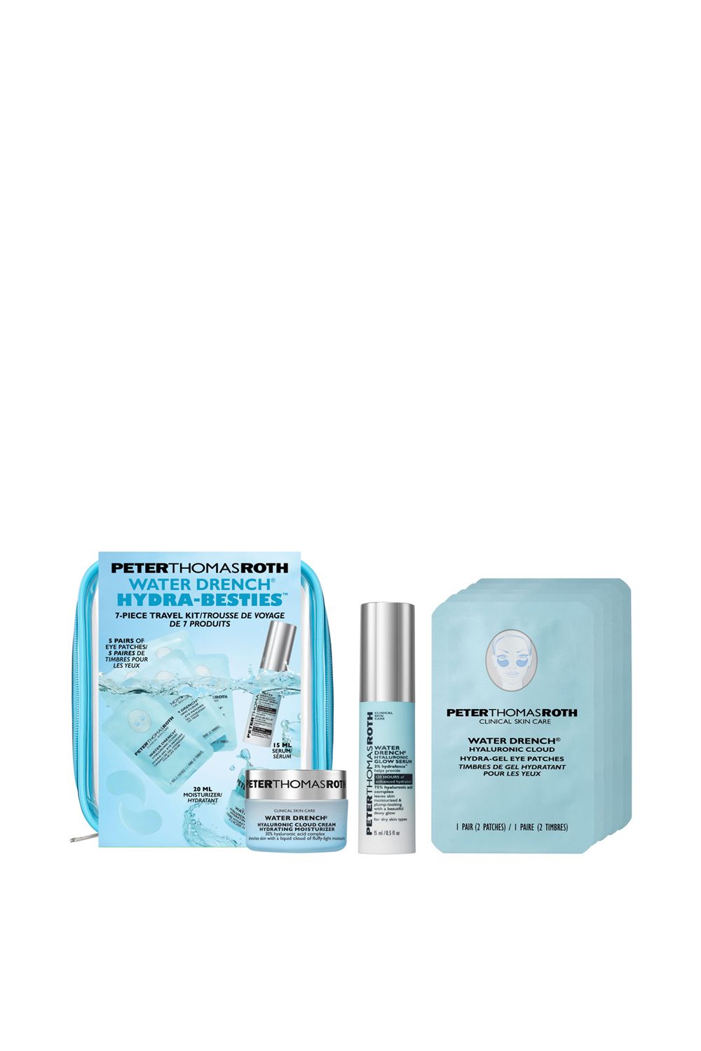 Peter Thomas Roth Water Drench Hydra Besties 7-piece Travel Kit Multi image 2