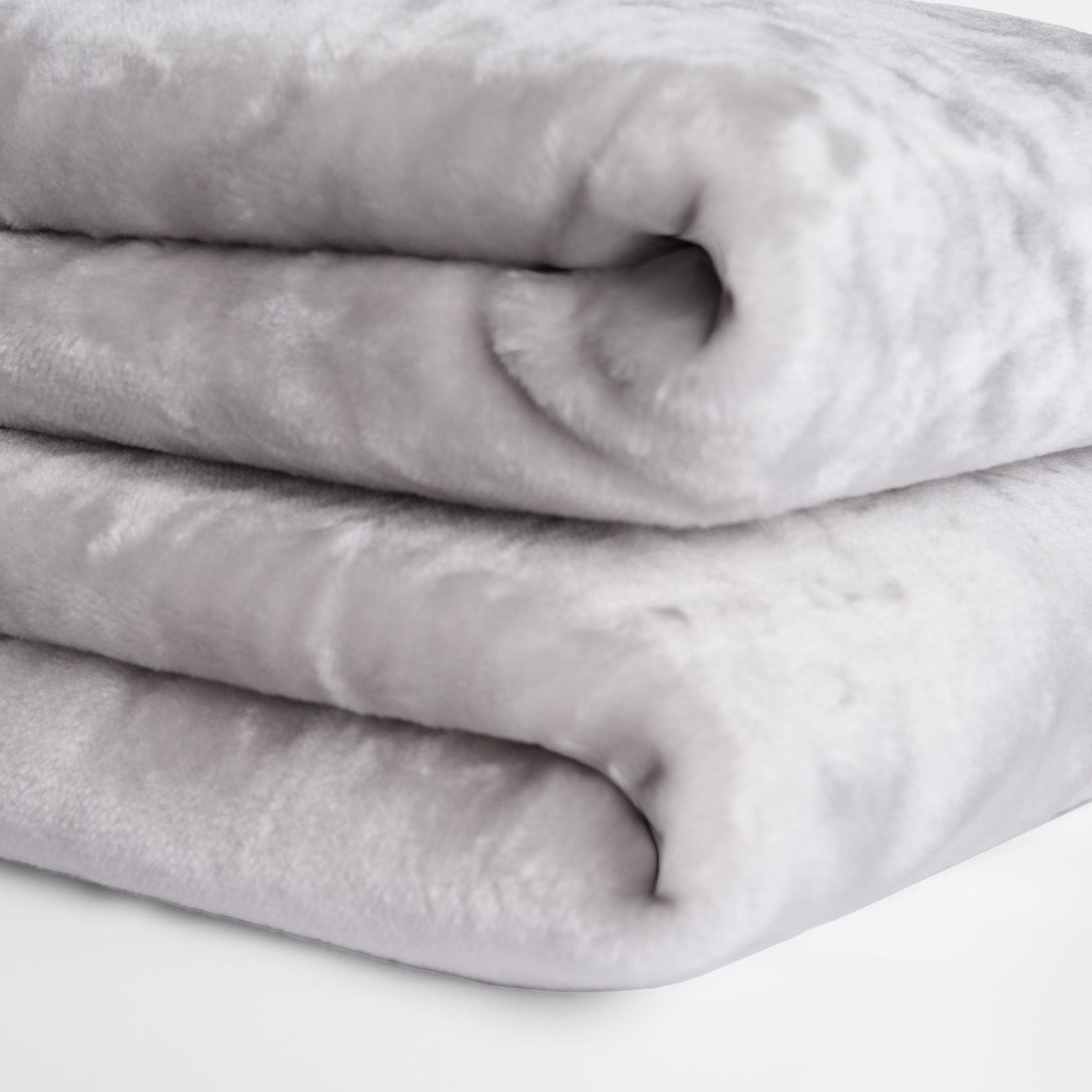 OHS Luxury Faux Fur Large Mink Fleece Throw Blanket image 3