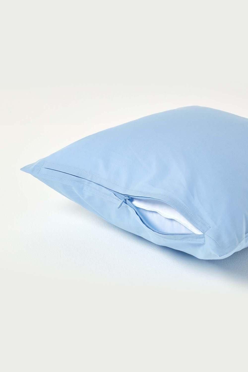 Homescapes Continental Egyptian Cotton Pillowcase 200 TC, 40 x 40 cm image 3