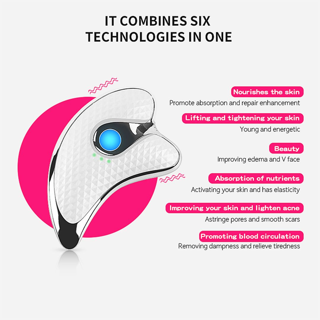 Erth Skin London Sonic Vibration GuaSha Micro-current Massager image 6