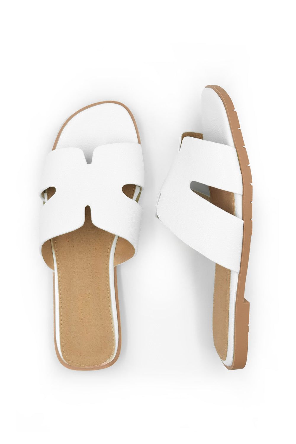 Where's That From 'Mae' Pu Strap Sandals image 2