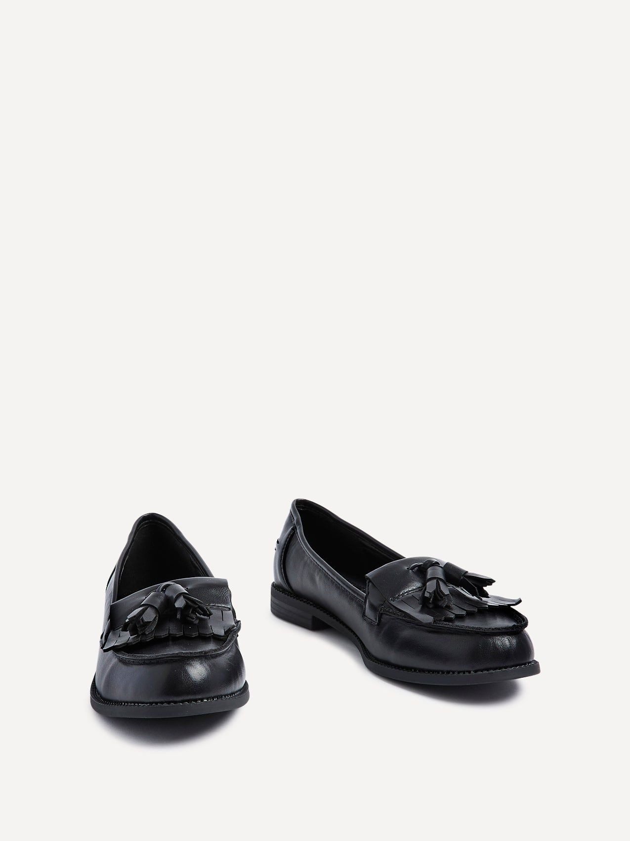 Linzi Rosemary Black Nappa Classic Slip On Loafer image 3