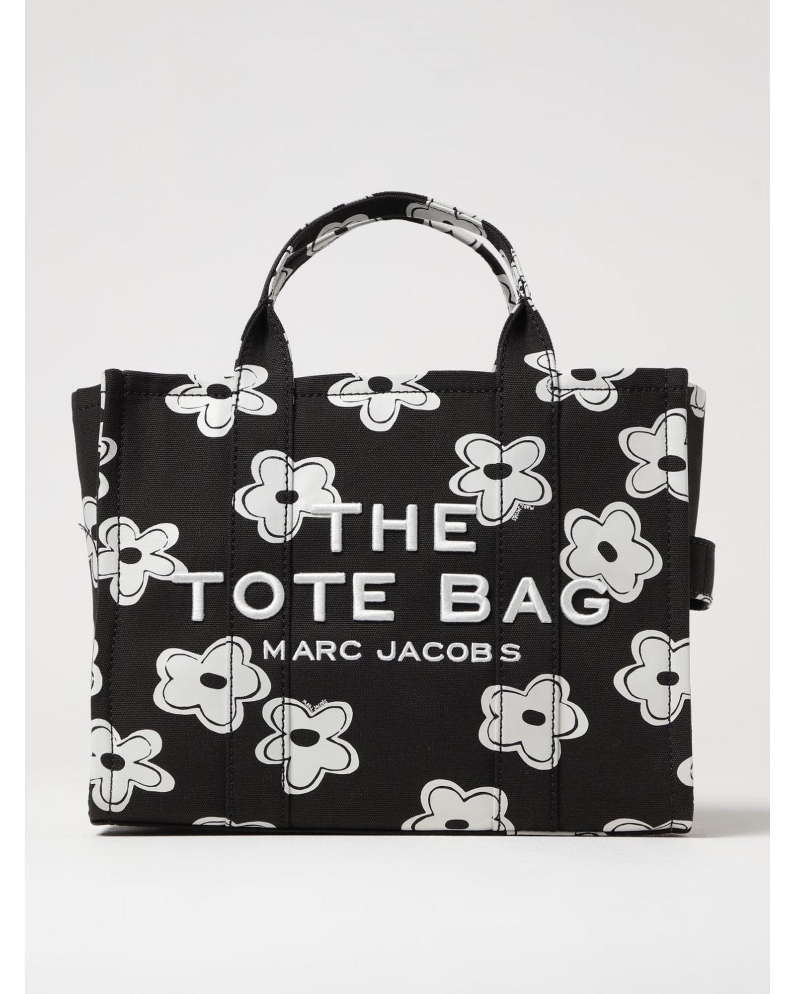 Marc Jacobs Daisy Print Tote Bag Wo - Black image 1