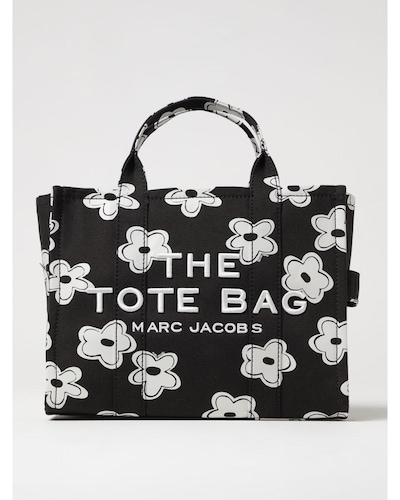 Marc Jacobs Daisy Print Tote Bag Wo - Black
