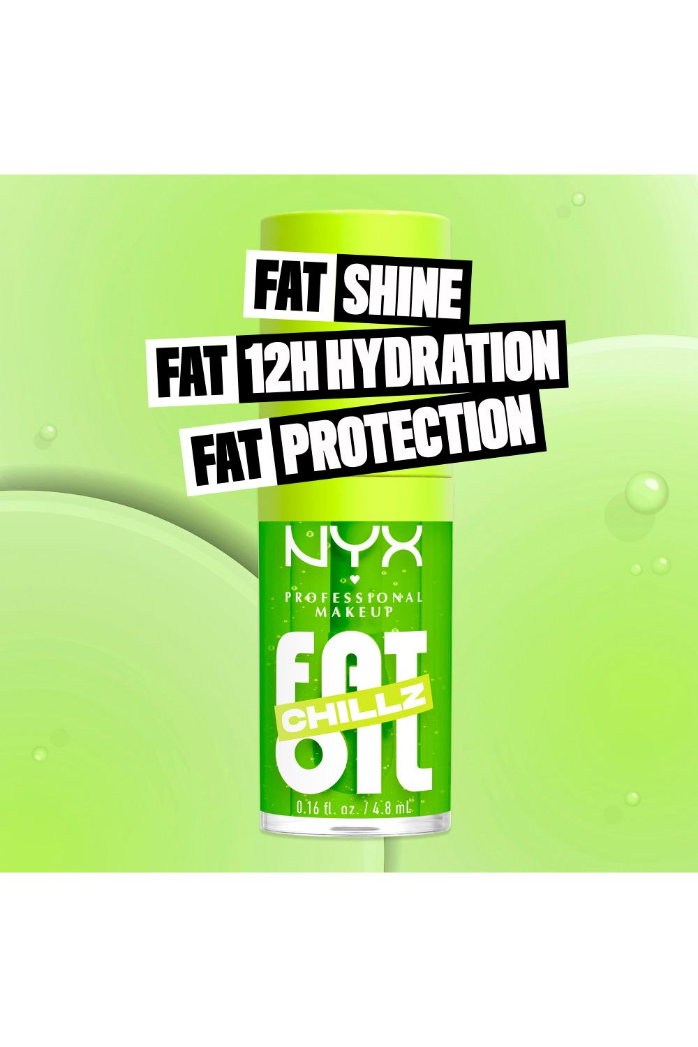 NYX Professional Makeup Fat Oil Lip Drip Lip Gloss 4.8ml Kiwi Freeze image 4