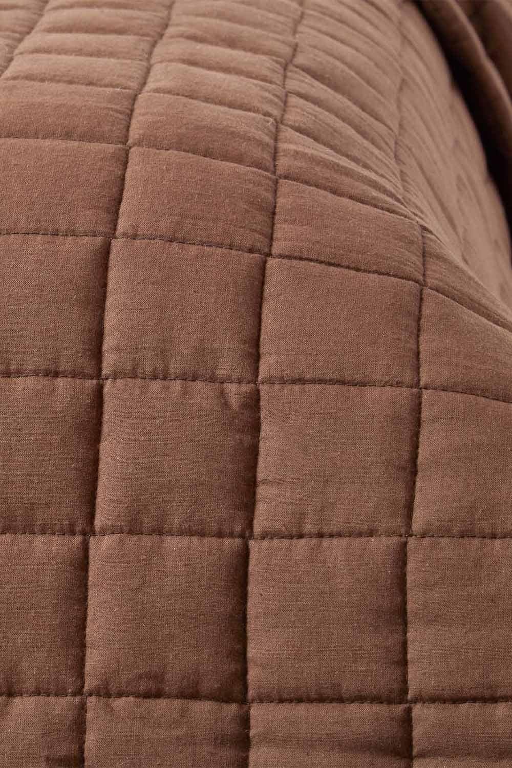 Homescapes Cotton Quilted Reversible Bedspread image 3