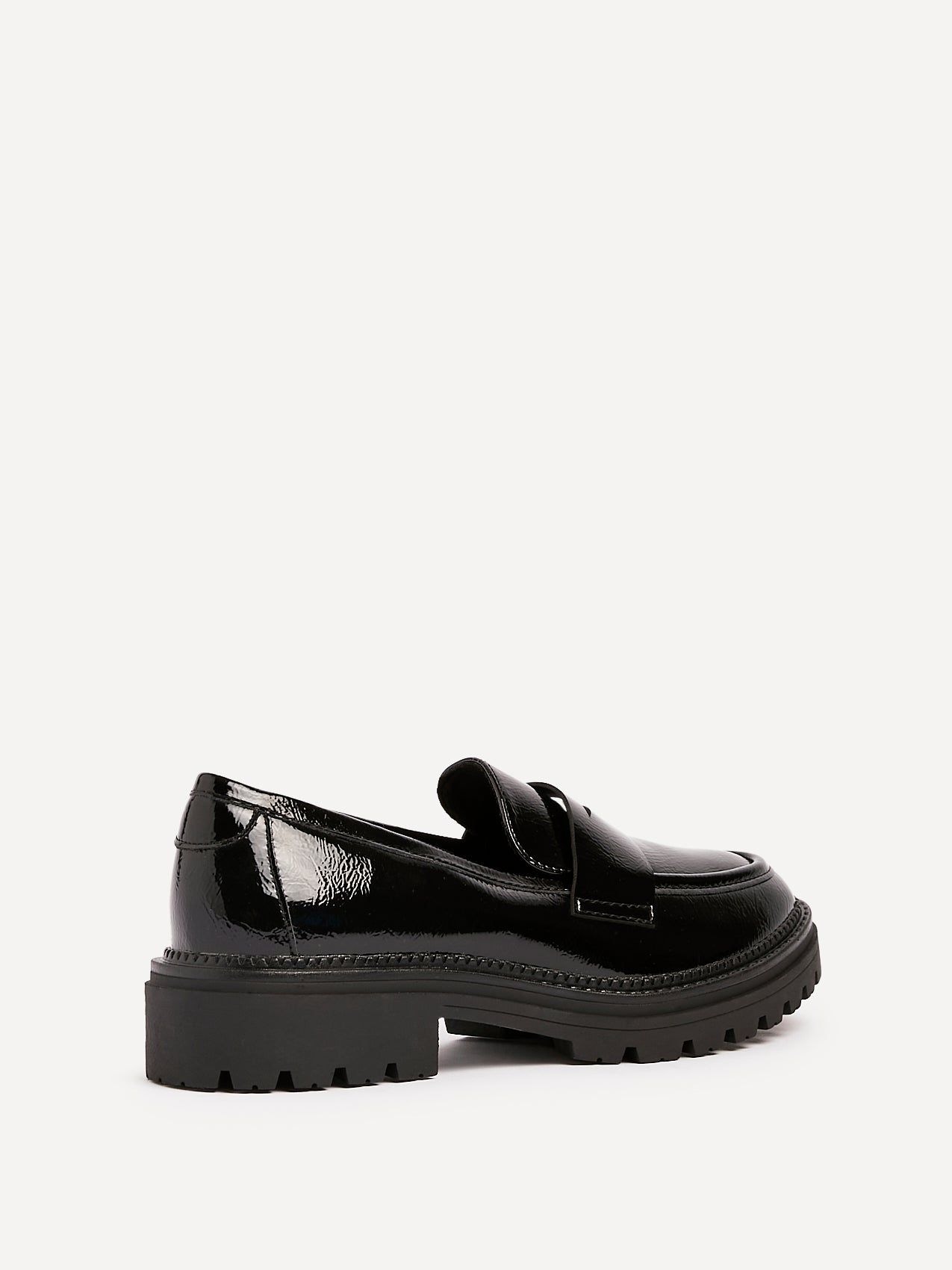 Linzi Lesson Black Patent Chunky Loafer image 5