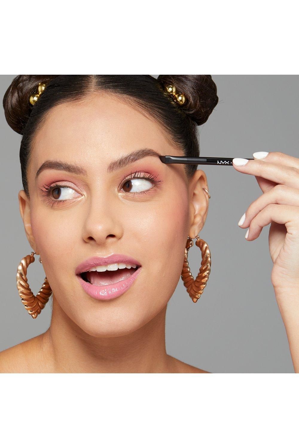 NYX Professional Makeup Pro Dual Brow Brush Multi image 2