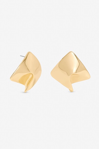 Mood Gold Plated Liquid Earrings