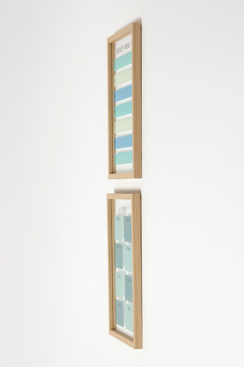 Homescapes Weekly Memo Board and Meal Planner, Set of 2 image 2