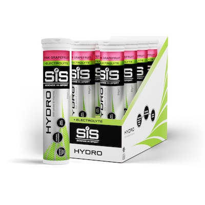 Science in Sport Hydro Tabs + Electrolytes | Pink Grapefruit | 8 Pack - 160 Tablets