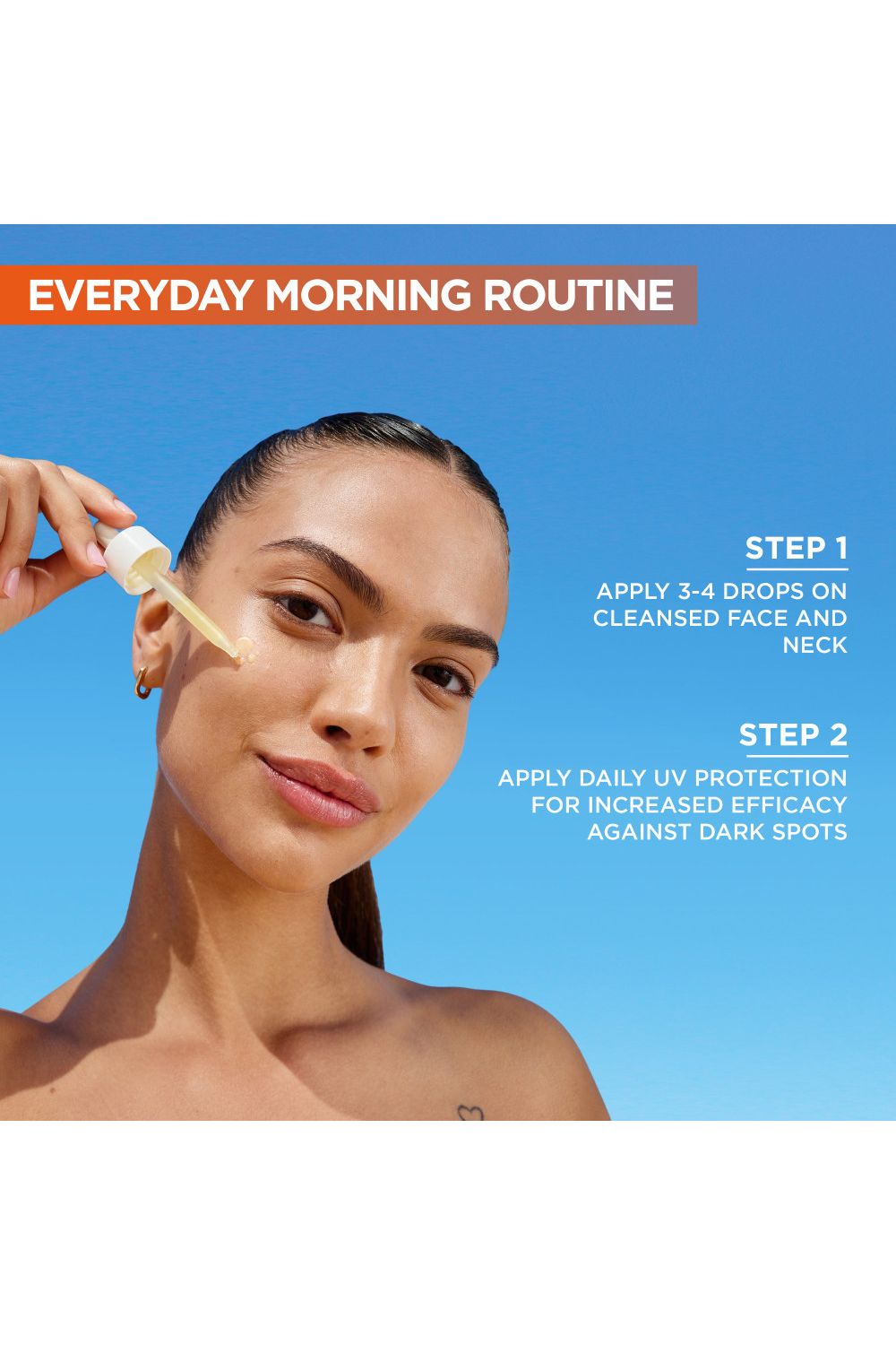 Garnier 3.5% Vitamin C, Niacinamide, Salicylic Acid, Brightening and Anti Dark Spot Serum Multi image 6