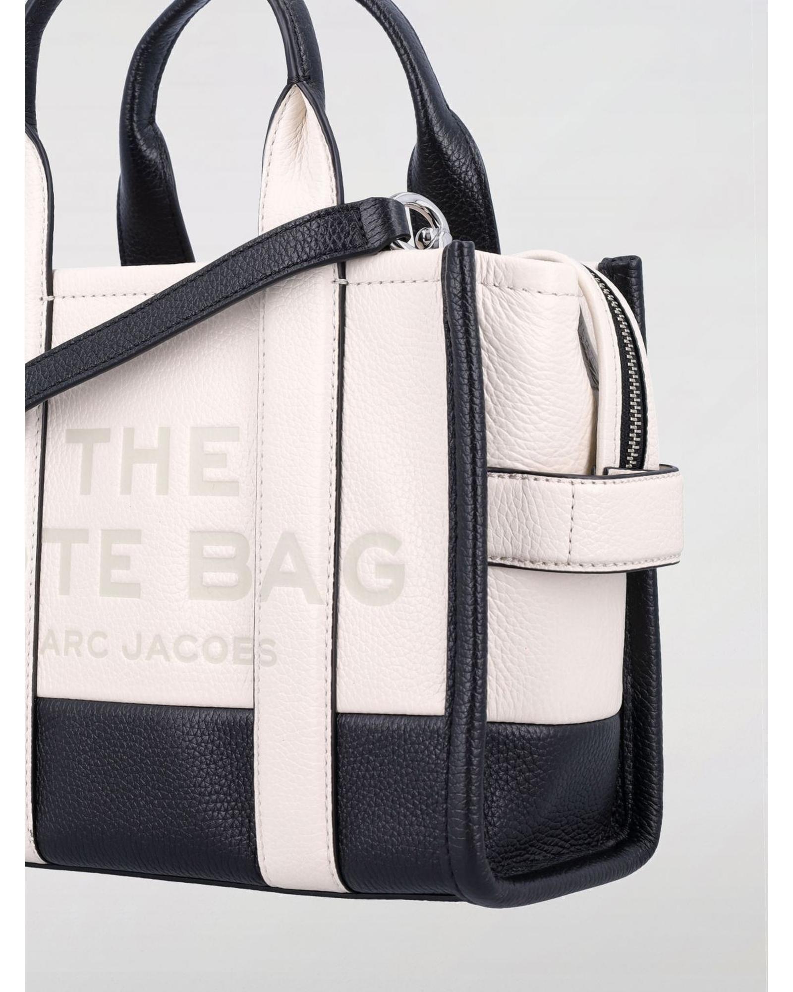 Marc Jacobs The Tote Bag Leather Handbag Wo - White image 3