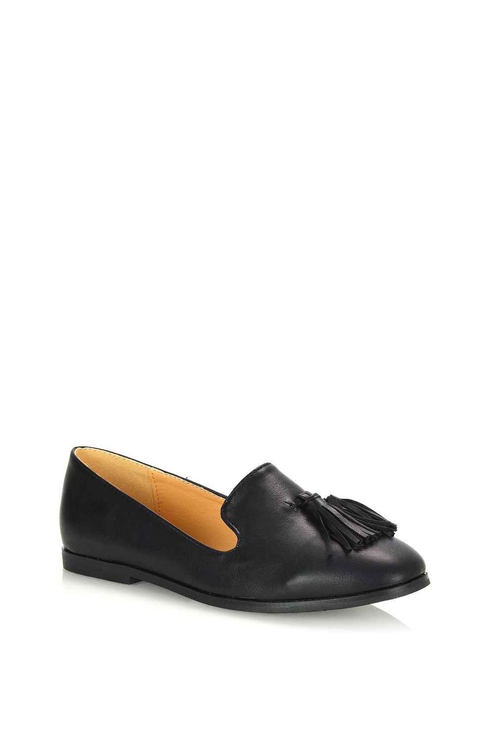 XY London 'Betsy' Flat Pointed Toe Tassel Loafer Shoes image 2