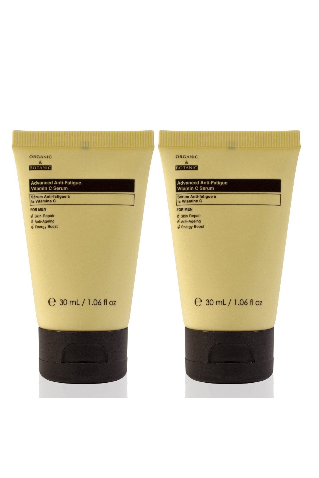 Organic & Botanic Advanced Anti-Fatigue Vitamin C Serum For Men 30ml x 2 Duo Pack image 1