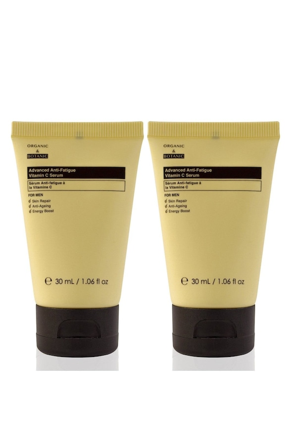 Organic & Botanic Advanced Anti-Fatigue Vitamin C Serum For Men 30ml x 2 Duo Pack