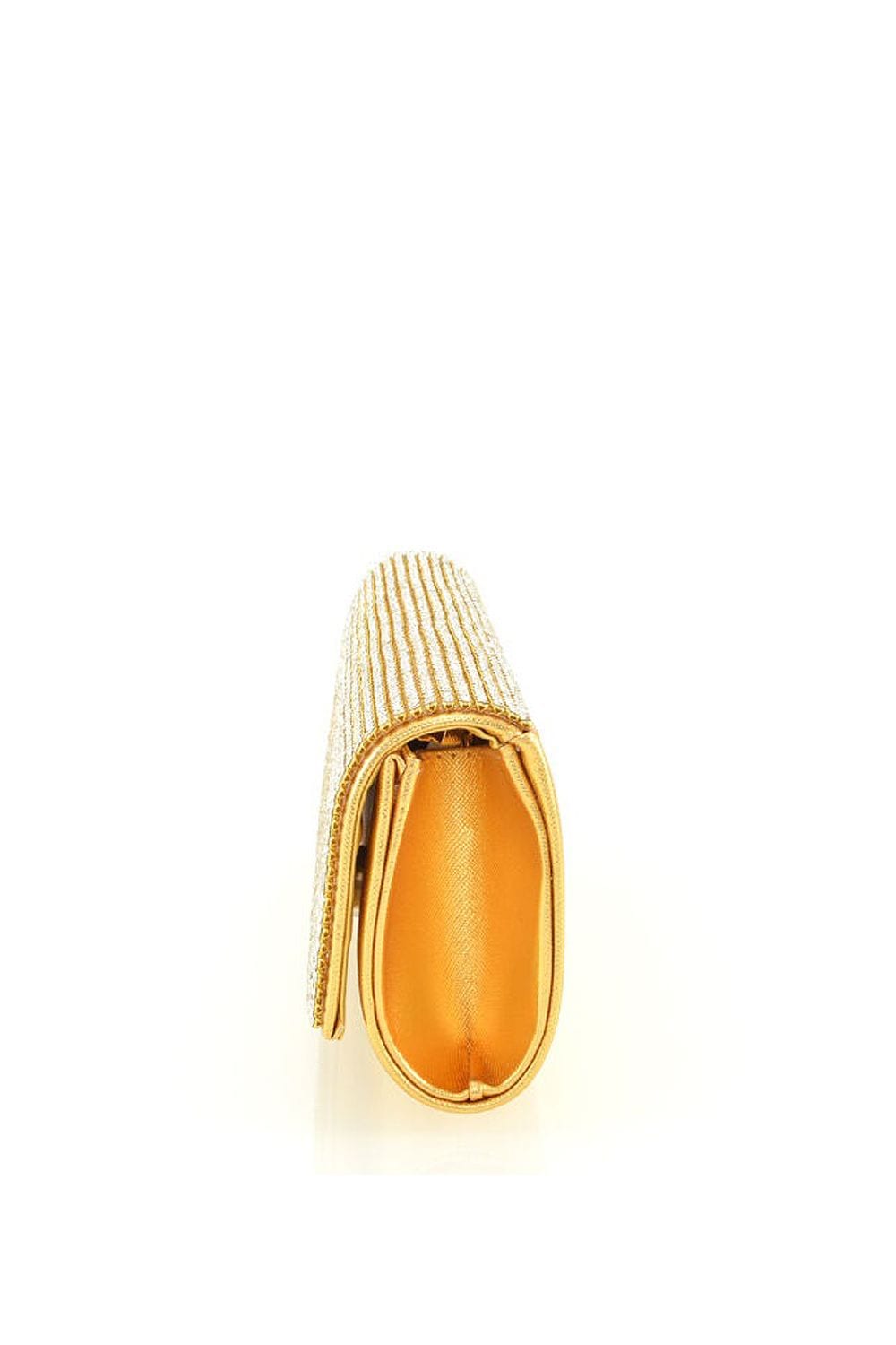 XY London 'Kaya' Shoulder Chain Strap Rhinestone Diamanté Clutch Bag image 3