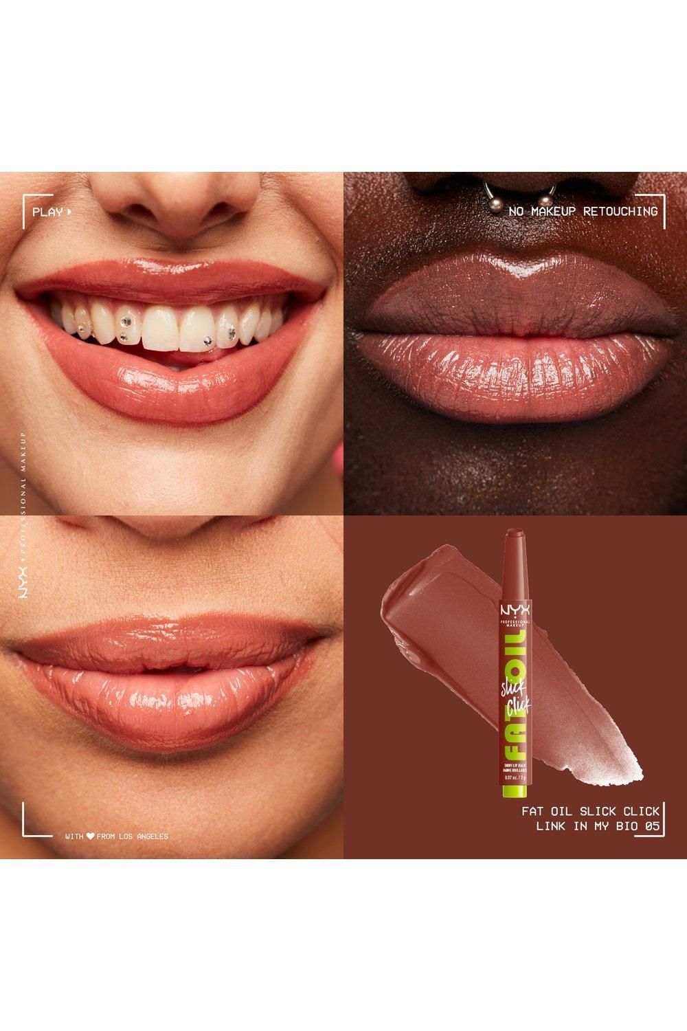 NYX Professional Makeup Fat Oil Slick Click Lip Balm 2g Link In My Bio image 4