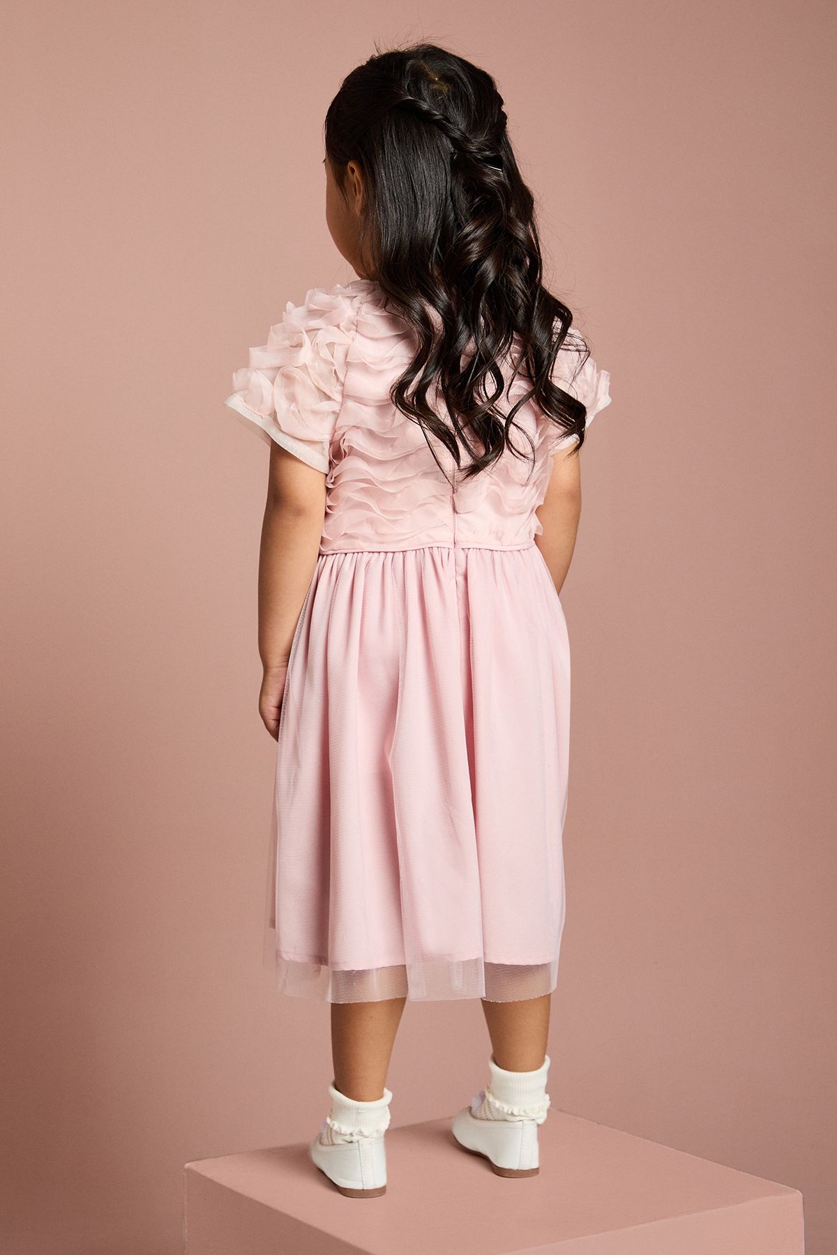 Coast Children's Tulle Dress Pink image 4